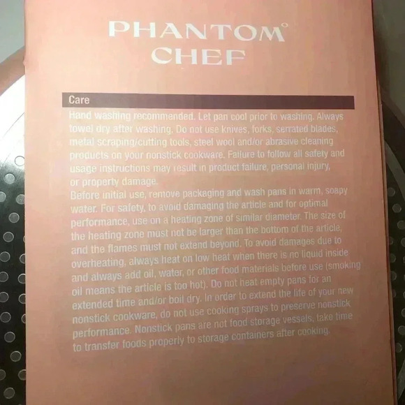 🎀🔥Phantom Chef Pink Frying Pan set🌸🌷🎀🦩 - Picture 11 of 15